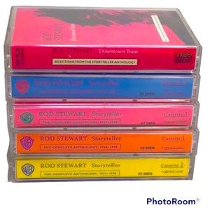 👠 Rod Stewart Cassette Bundle 5pc.